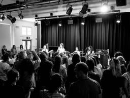 Campers performing. Photo by Yasmin Masri