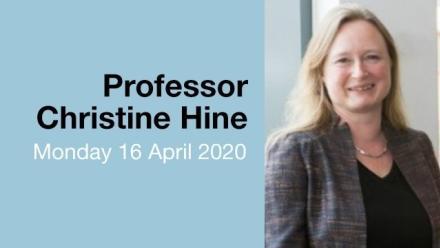 Christine Hine (cancelled) -  Self-calibration in a digital society (online delivery)