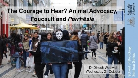 The Courage to Hear? Animal Advocacy, Foucault and Parrhēsia